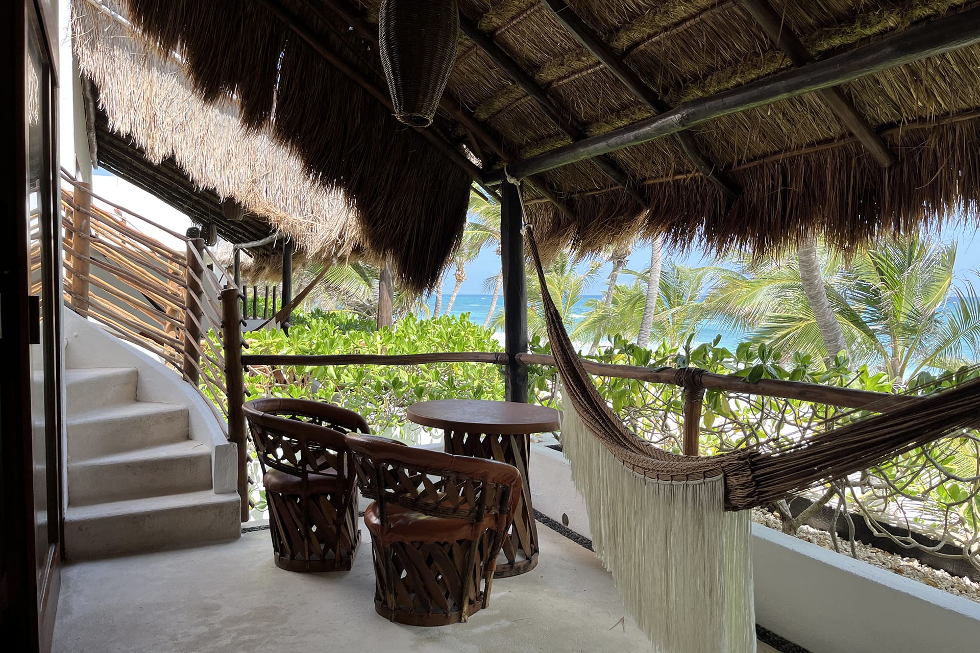 Rooftop room terrace access