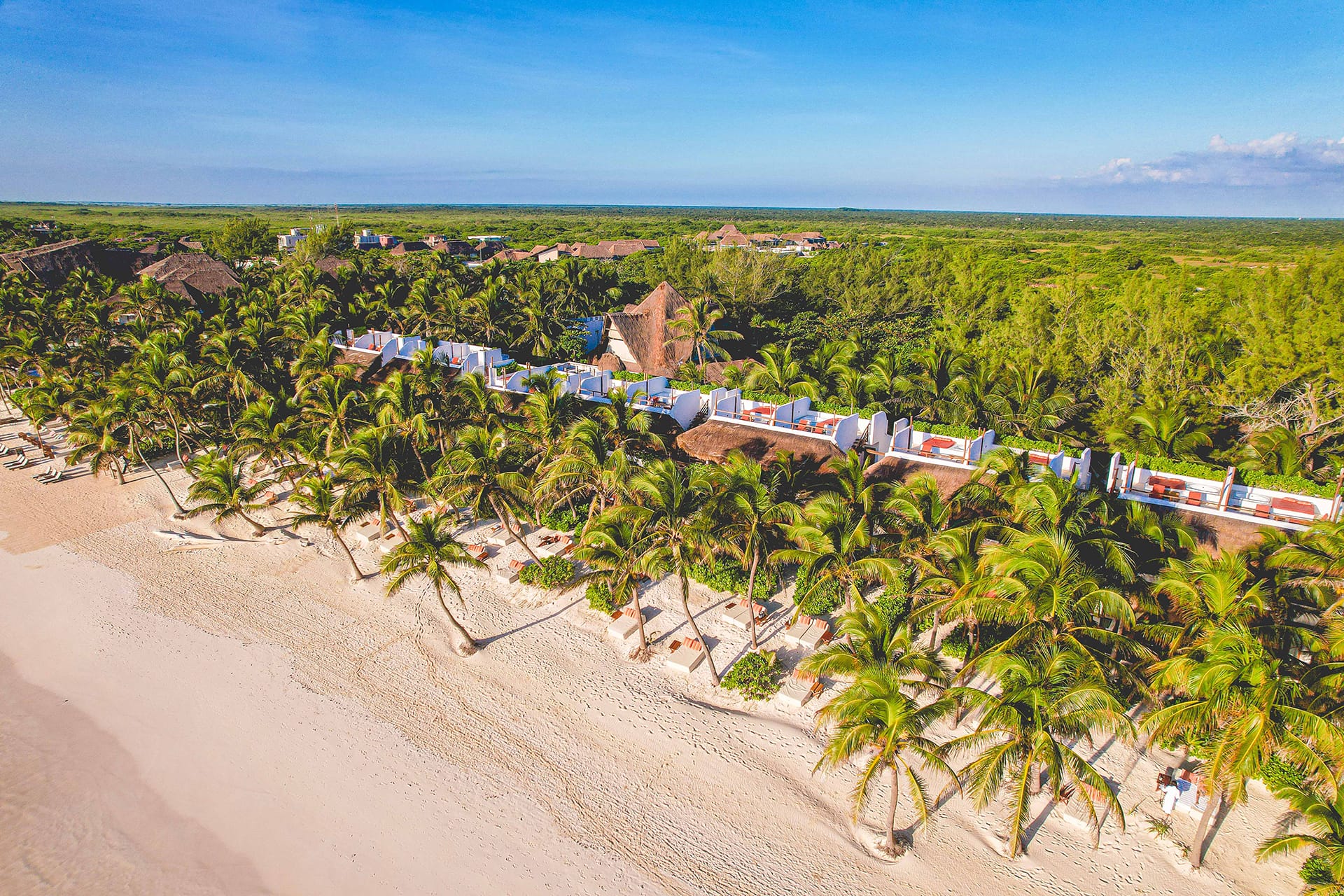 Rooftop rooms at The Beach Tulum Hotel
